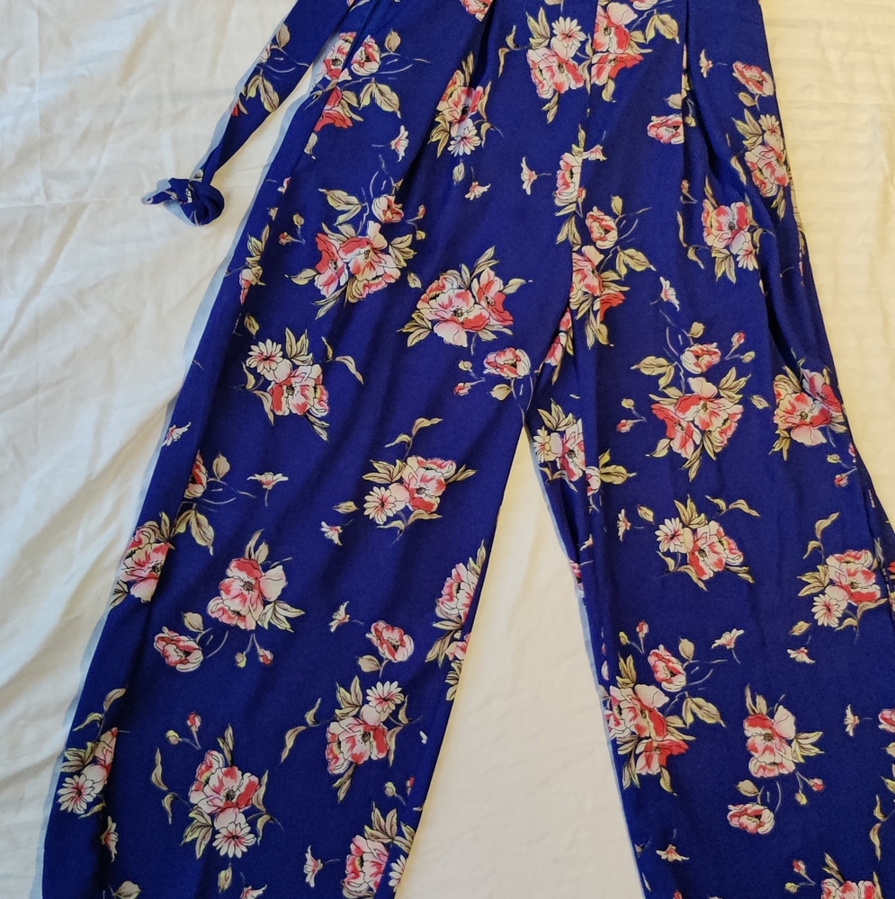 Sienna Sky indigo jumper with slight flare.